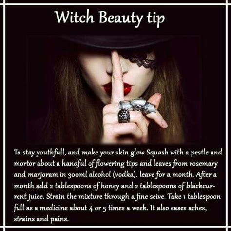 Witch skin care